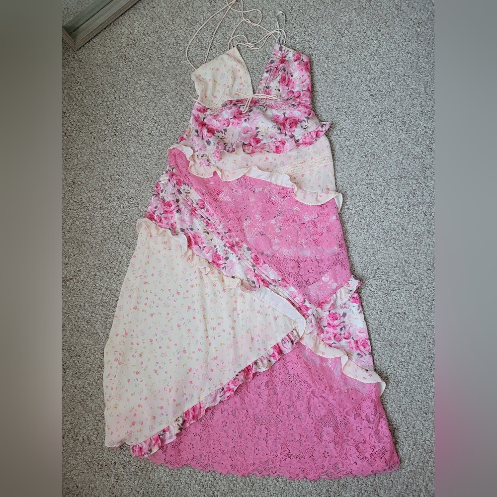 For Love And Lemons Rosalyn Maxi Lace Dress - Picture 6 of 7